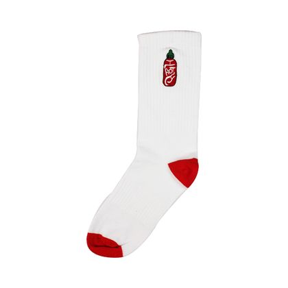 Acı Sos Nakışlı Unisex Çorap