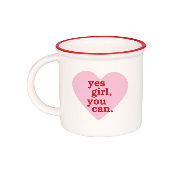 Yes Girl Baskılı Kupa - KUPALAR & BARDAKLAR