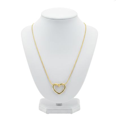 Gold Zarif Kalpli Kolye