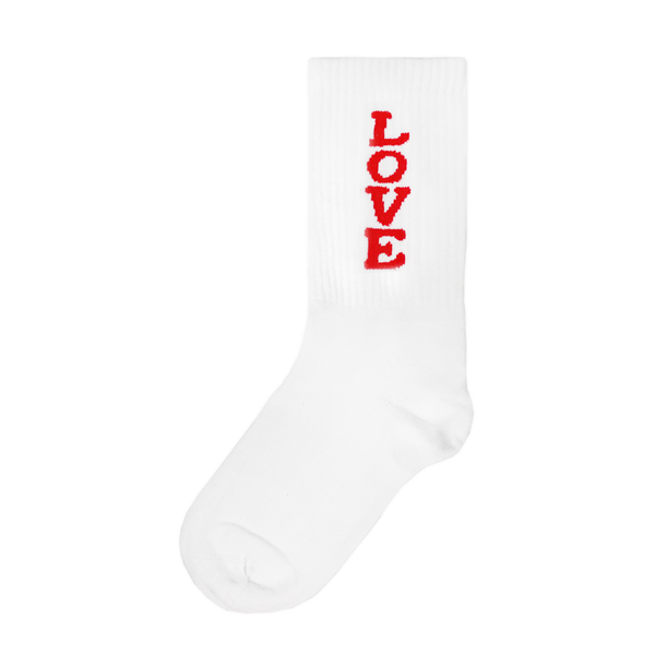 Love Baskılı Çorap