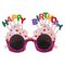 Cupcake Tasarımlı Happy Birthday Gözlük - AKSESUARLAR