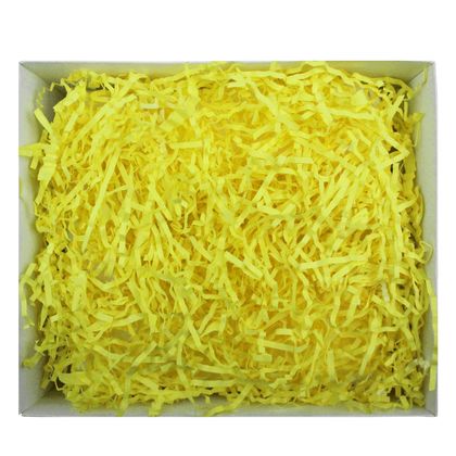 Sarı Zigzag Kırpık Kağıt