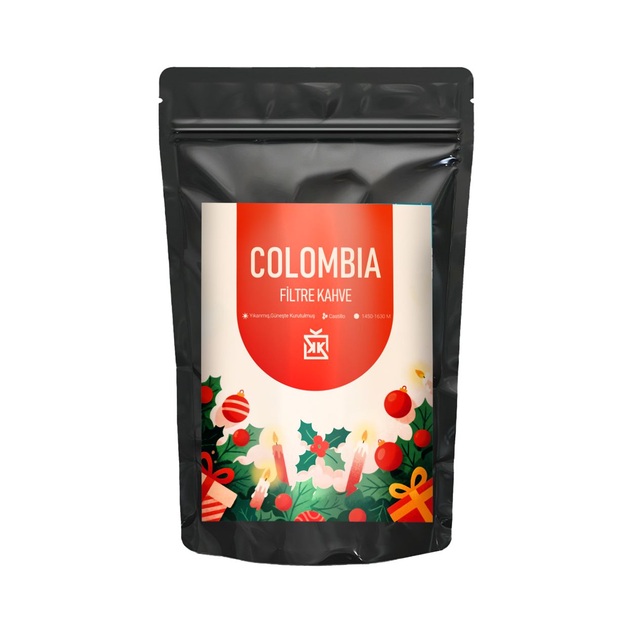 Yeni Yıldan Dileğim Colombia Filtre Kahve 100 Gr. - Yeni Bir Yıl Hediye Kutusu içinde