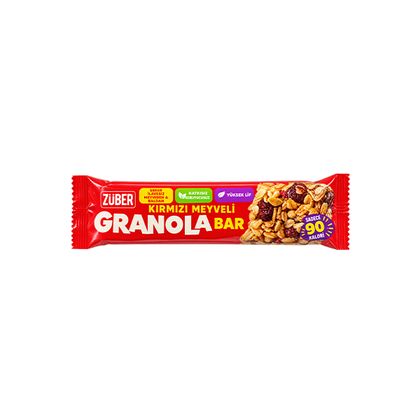 Kırmızı Meyveli Granola Bar