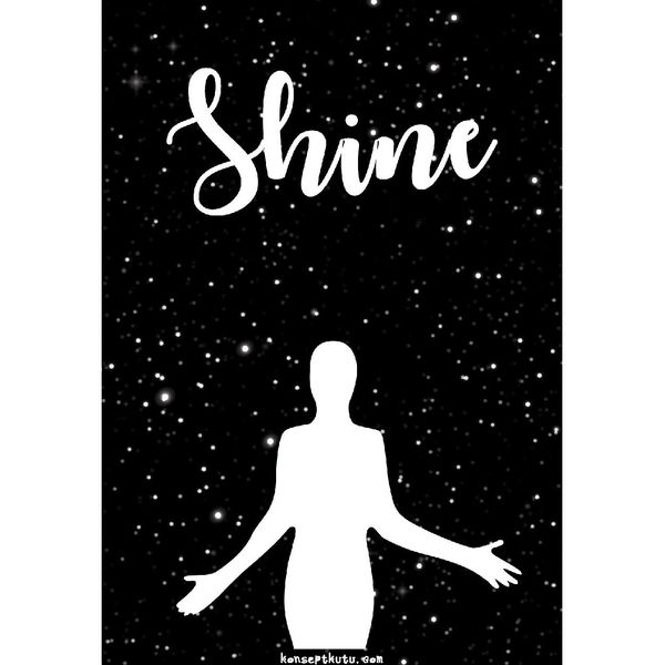 Shine Motto Kartı - MOTTO KARTLARI