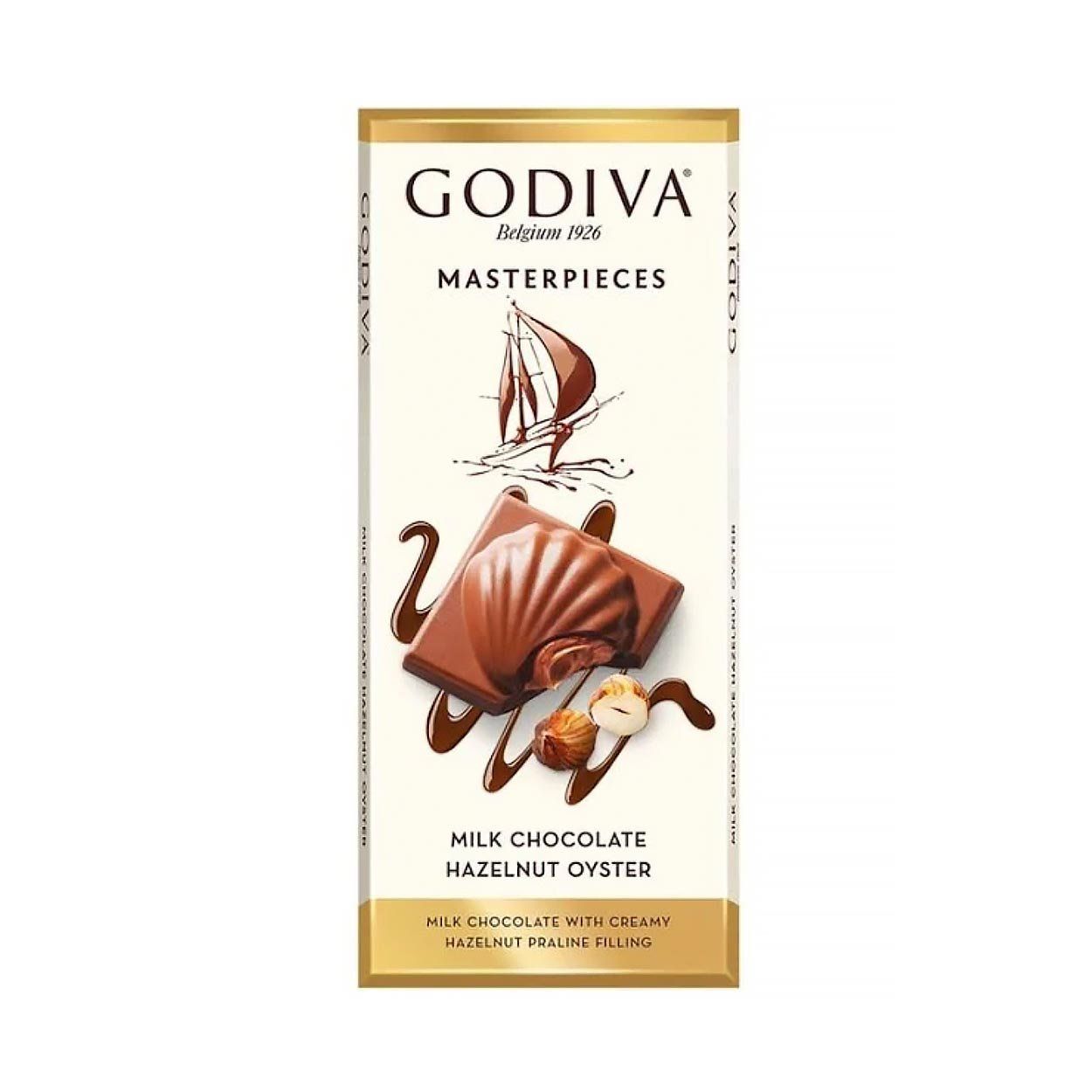 Godiva Tablet Çikolata 83gr - En Güvenli Sığınağım Anneler Günü Hediye Kutusu içinde