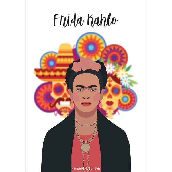 Frida Motto Kartı - MOTTO KARTLARI