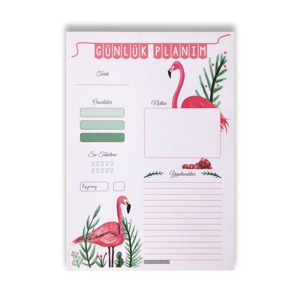 Flamingo Günlük A5 Planlayıcı - DEFTERLER