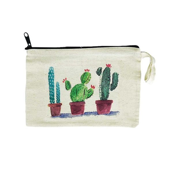 Kaktüs Bez Clutch Çanta - ÇANTALAR & CÜZDANLAR