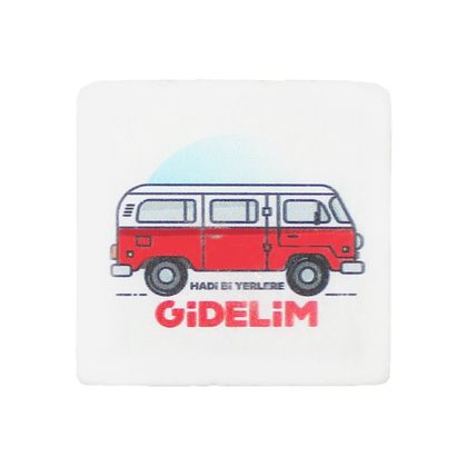  Hadi Gidelim Mini Taş Magnet