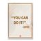 "You Can Do It" Motto Kartı - MOTTO KARTLARI