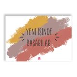 Yeni İşinde Başarılar Motto Kartı