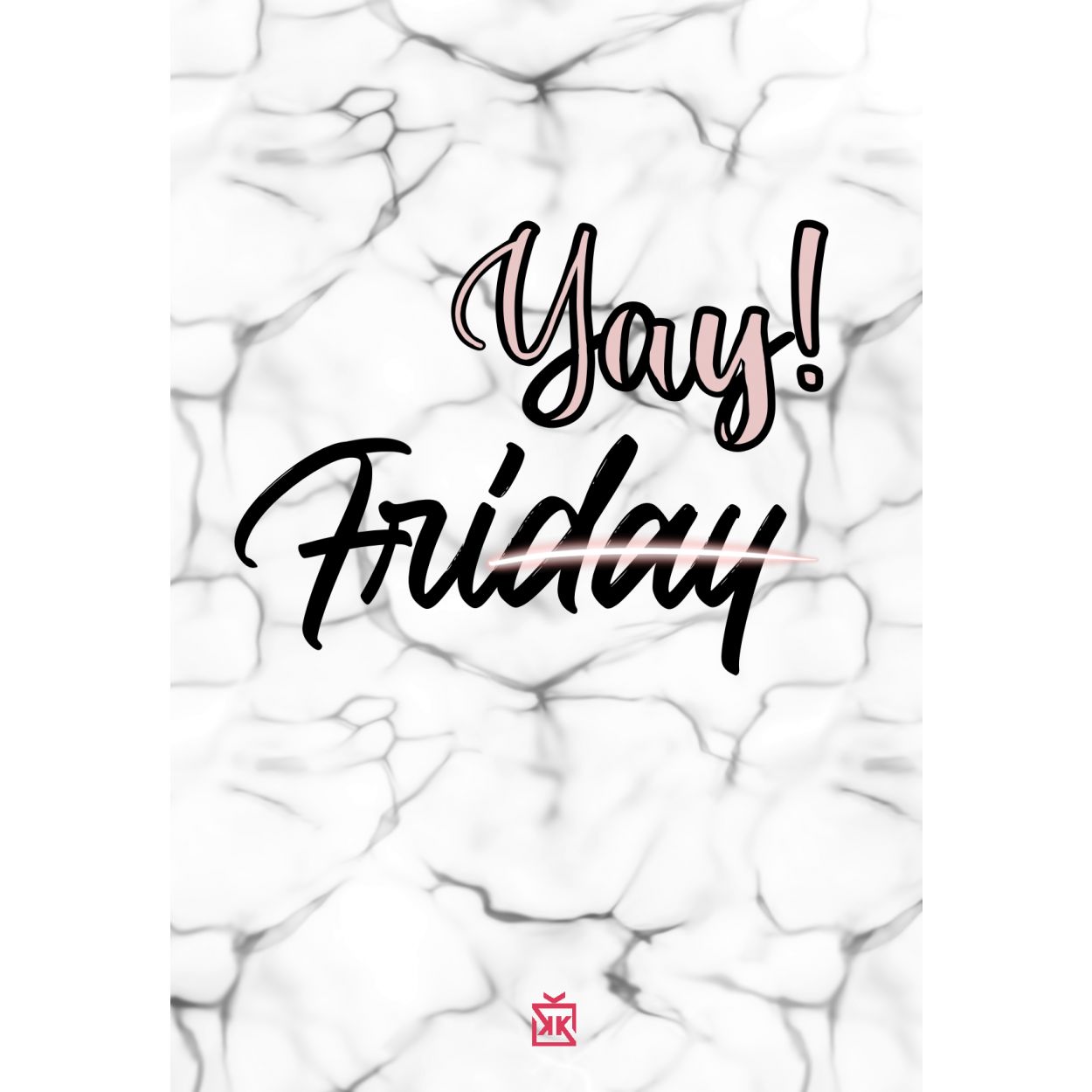 Fri-yay Motto Kartı - Fri-yay Hediye Kutusu içinde