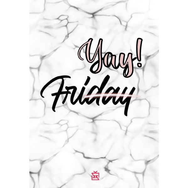 Fri-yay Motto Kartı - MOTTO KARTLARI