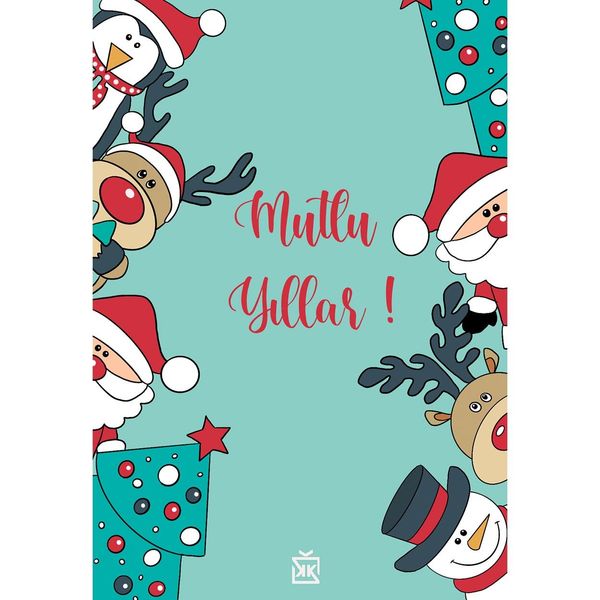 Mutlu Yıllar Motto Kartı - MOTTO KARTLARI