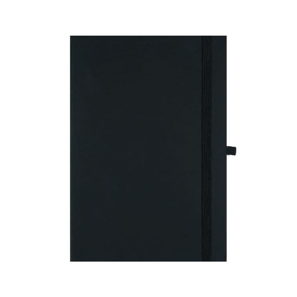 Siyah Termo Deri A5 Defter - DEFTERLER