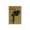 Love is Beautiful Black Craft A6  Defter - DEFTERLER
