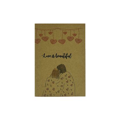 Love is Beautiful  Craft A6 Defter