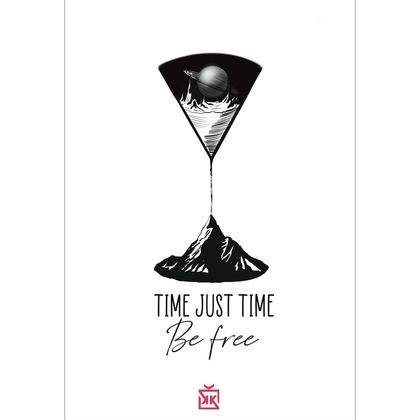 Time Just Time Motto Kartı