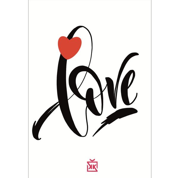 Love Motto Kartı - MOTTO KARTLARI