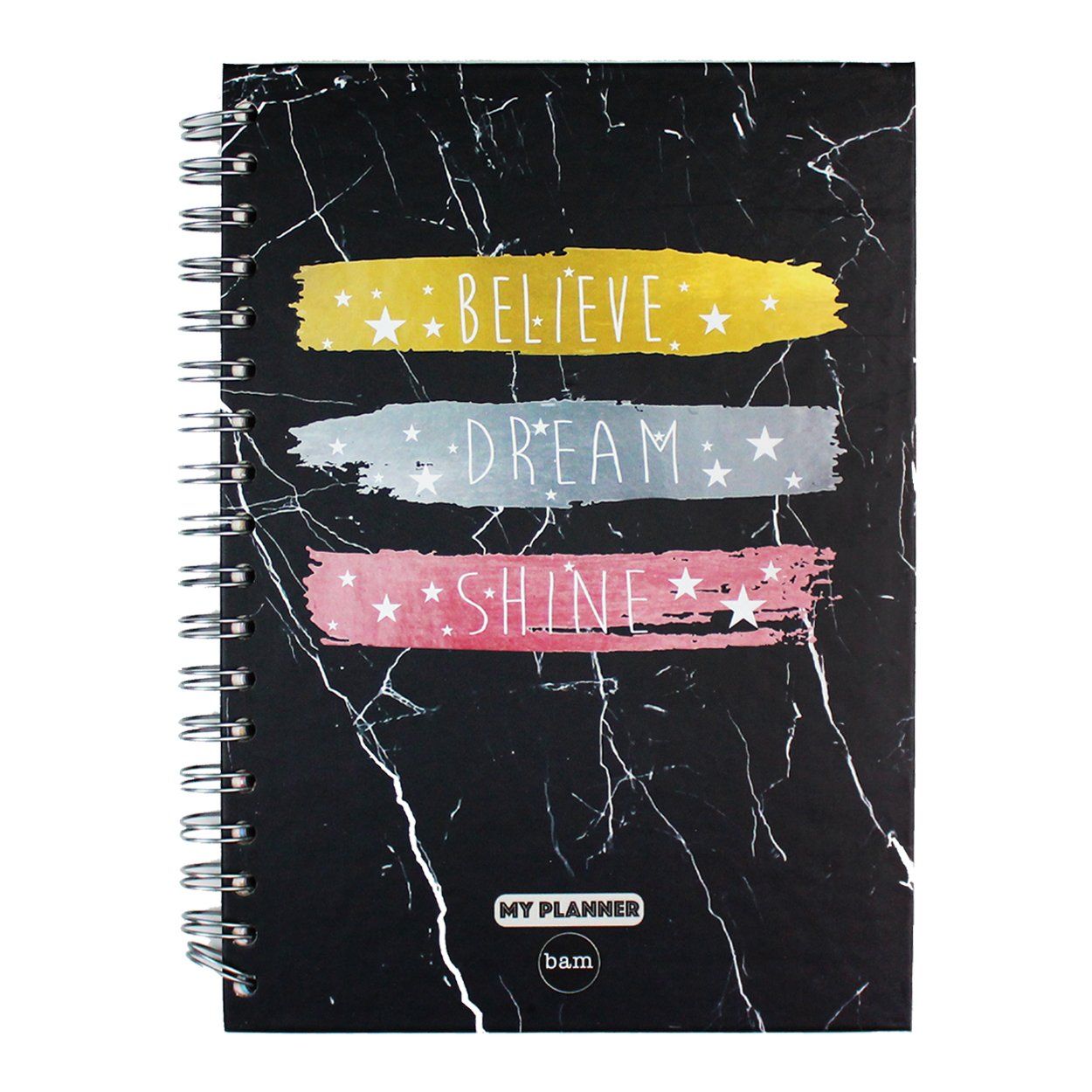 Believe- Dream- Shine A5 Defter - Believe Dream Shine Hediye Kutusu içinde