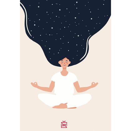 Namaste Motto Kartı