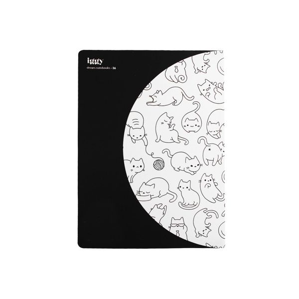 IGGY Kedi Desenli A5 Defter - DEFTERLER (2)
