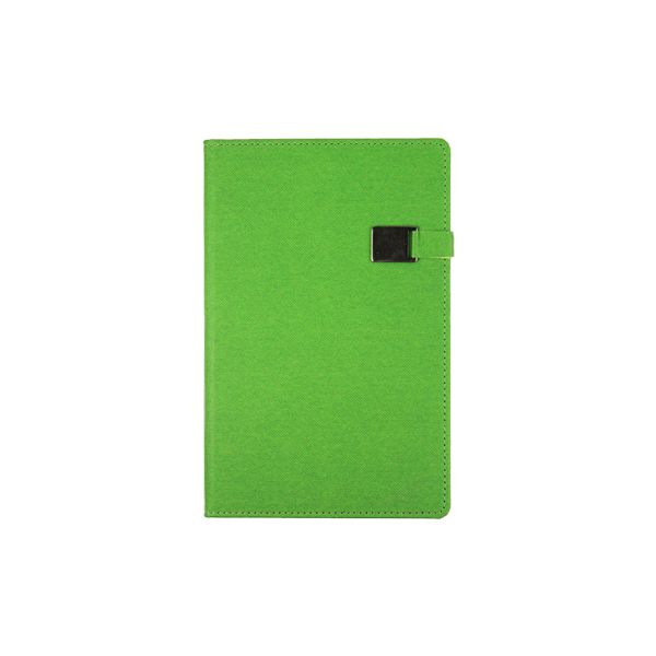  Yeşil Kumaş Kapak A5 Defter - DEFTERLER