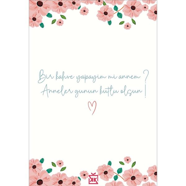 Anneciğimle Kahve Keyfi Motto Kartı - MOTTO KARTLARI