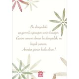 Anneler Günün Kutlu Olsun Anneciğim Motto Kartı