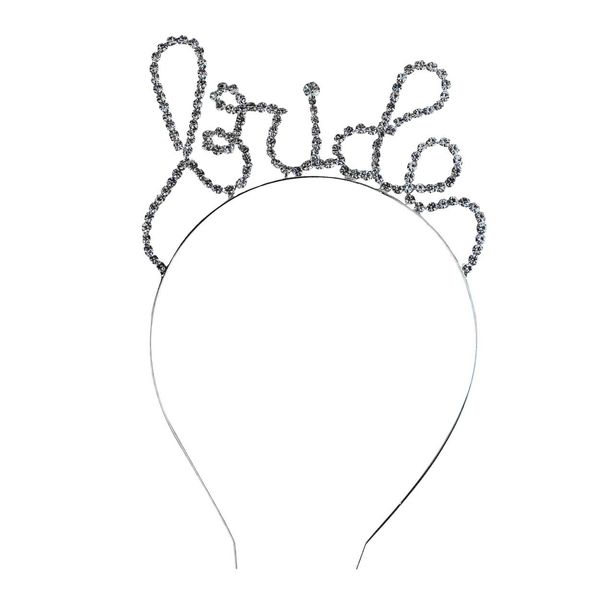 Bride Gümüş Taç  - GELİN - NEDİME AKSESUARLARI