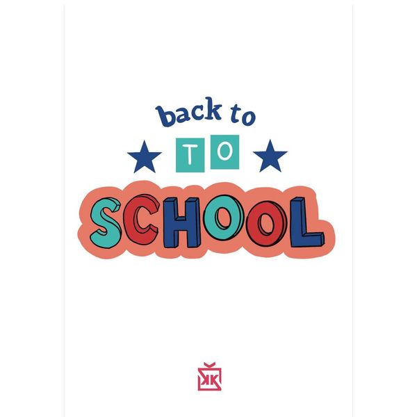 Back To School Motto Kartı - MOTTO KARTLARI