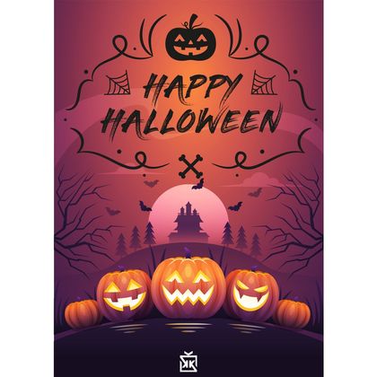 Happy Halloween Motto Kartı