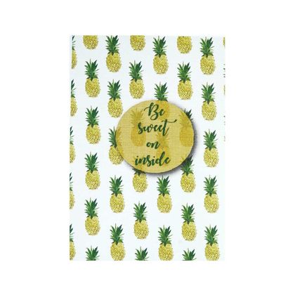 Be Sweet on Inside Ananas A5 Defter